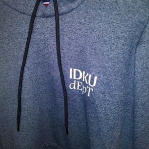 IDKU dark teal Sweater